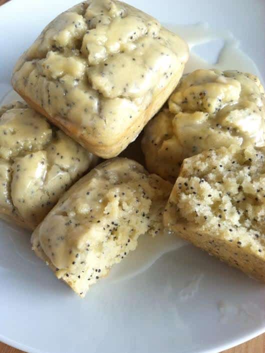Gluten Free Lemon Poppy Seed Muffins 