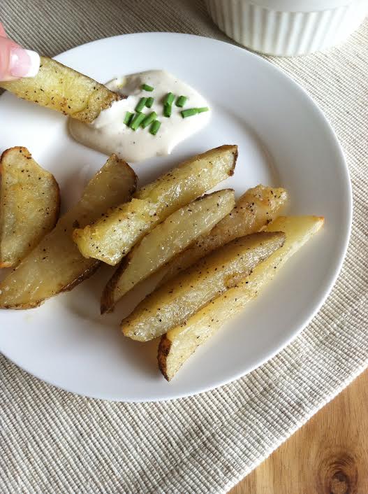 Healthy Garlic French Frys 