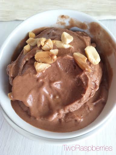 chocolate PB ice cream