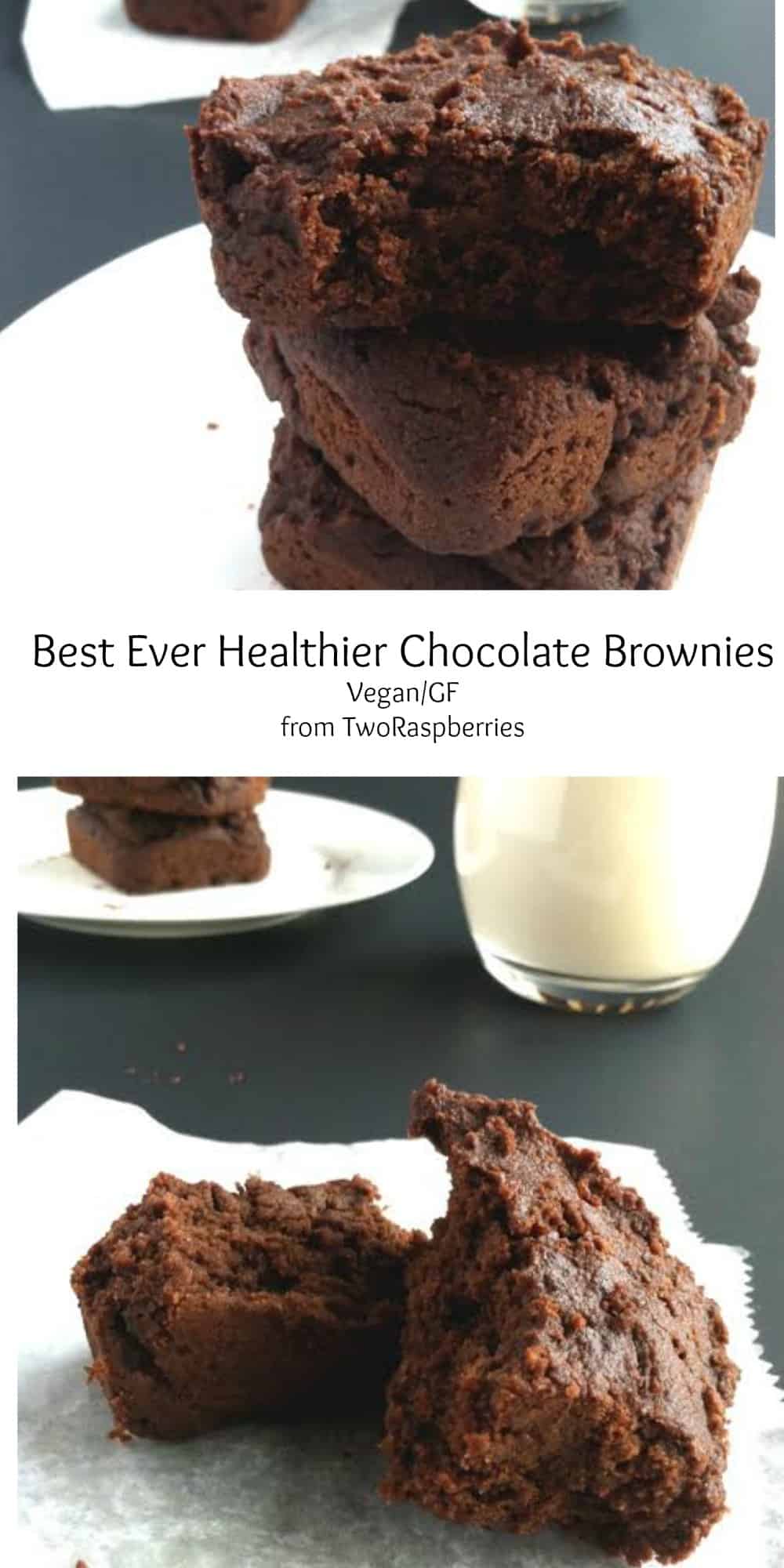 Best Ever Healthier Chocolate Brownies