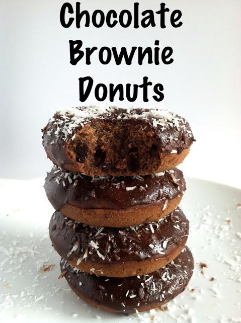 Chocolate Brownie Donuts