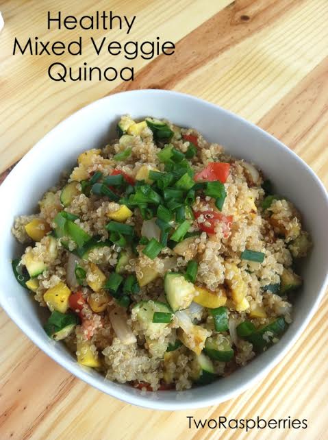 Healthy Mixed Veggies Quinoa