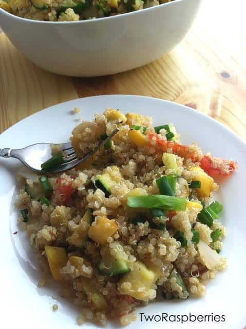 Healthy Mixed Veggies Quinoa
