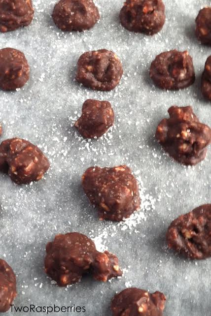 Salted Almond Chocolate Drops