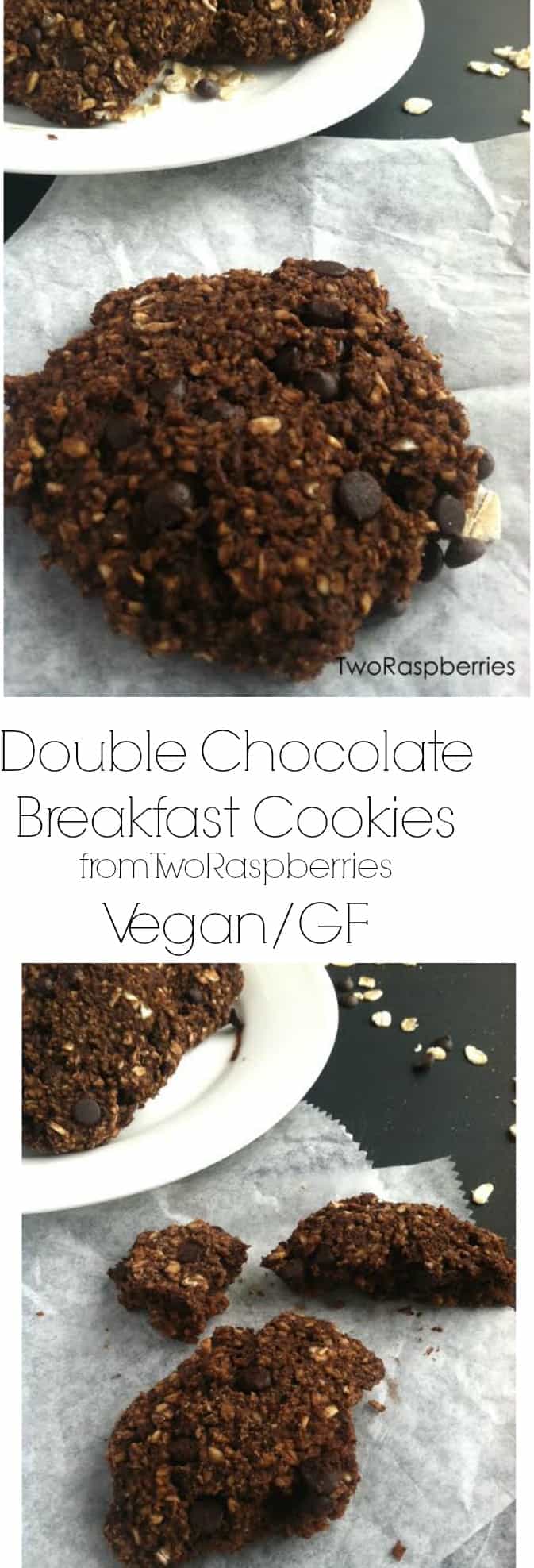 Double Chocolate Breakfast Cookies