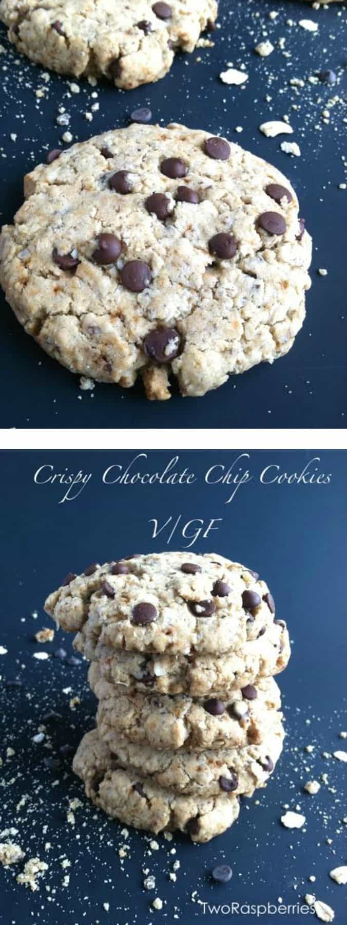 Crispy Chocolate Chip Cookie