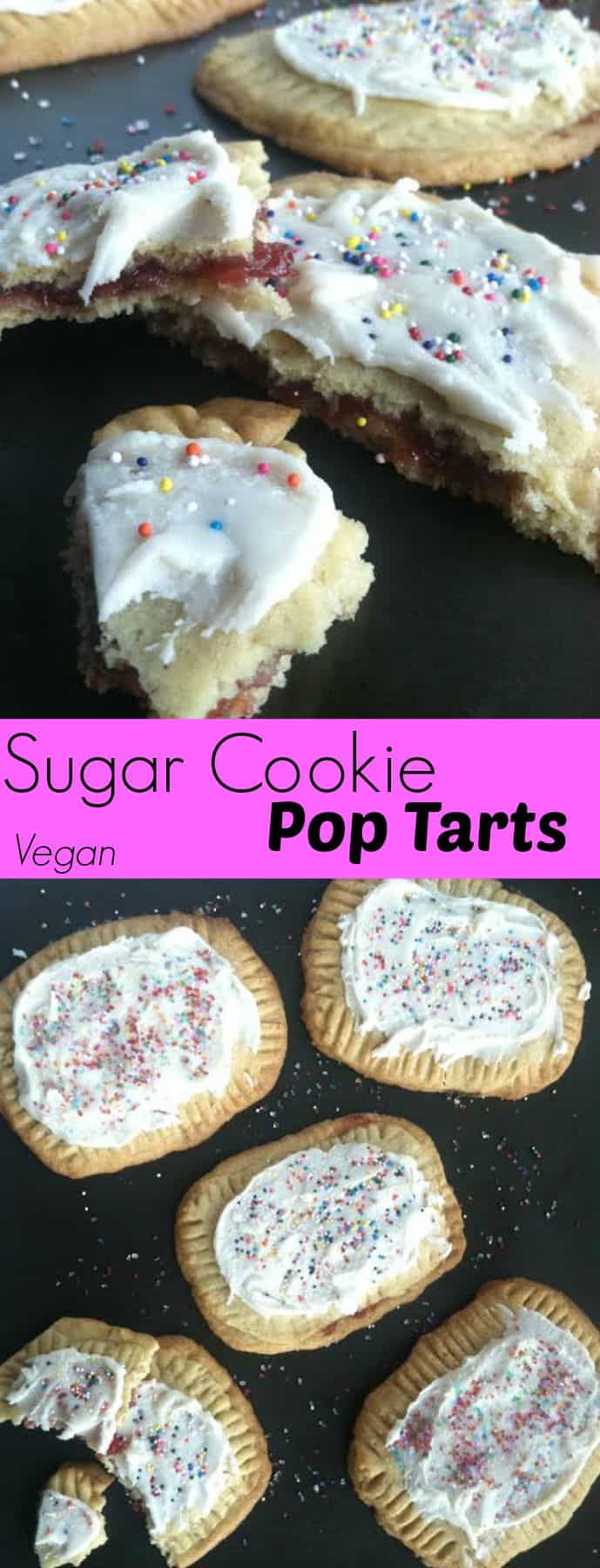 sugar cookie pop tarts 