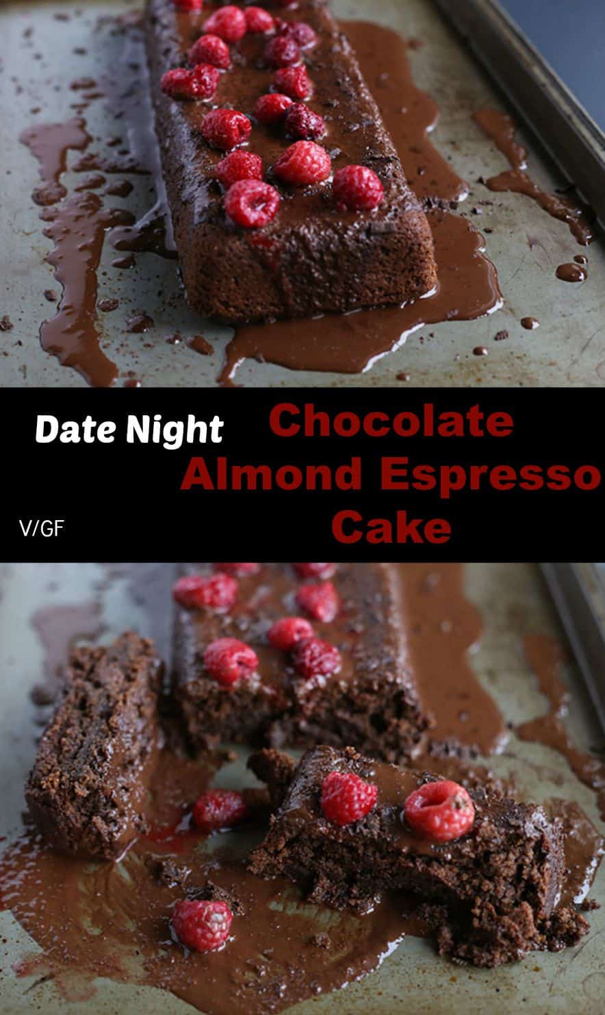 Date Night Chocolate Almond Espresso Cake