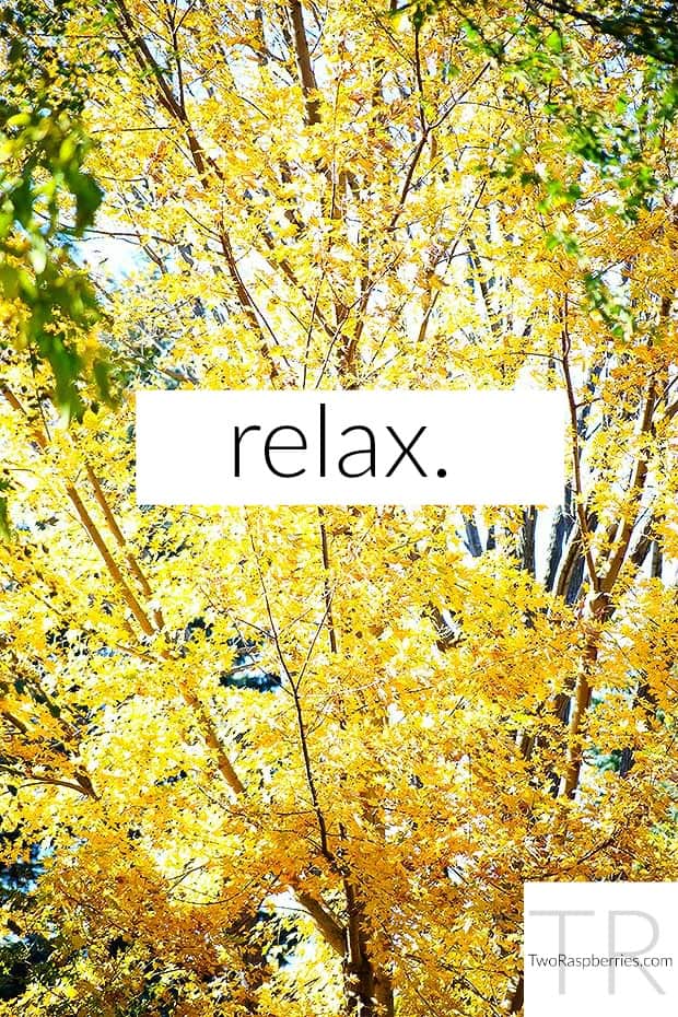 relax quote