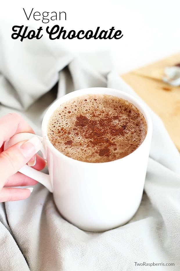 Vegan Hot Chocolate + VIDEO !!! I'm excited to show you all my second video including a lil bit of life ;-) and a super easy+creamy dark chocolate recipe for Hot Chocolate!
