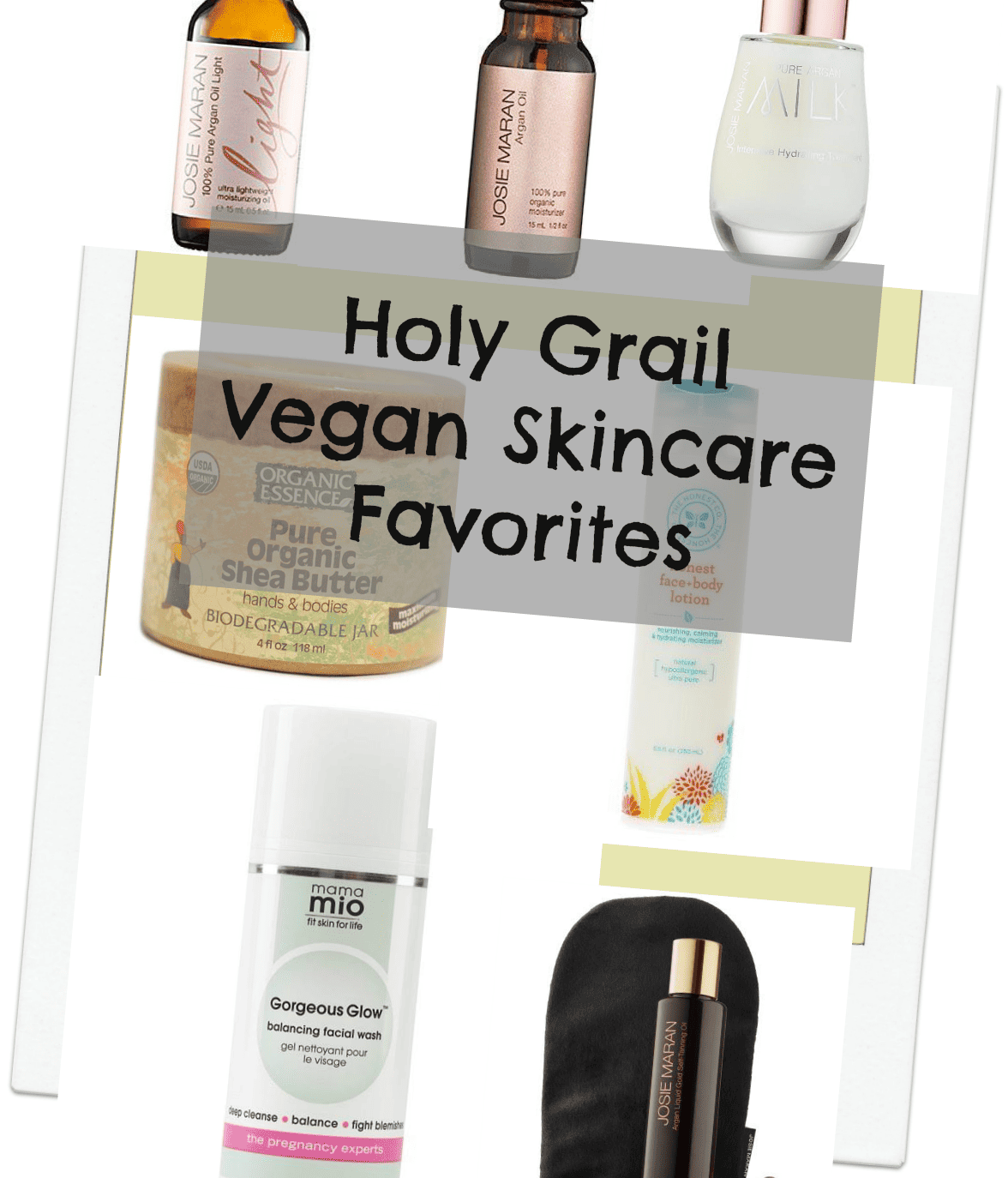 Holy Grail Vegan Skincare Favorites / TwoRaspberries.com