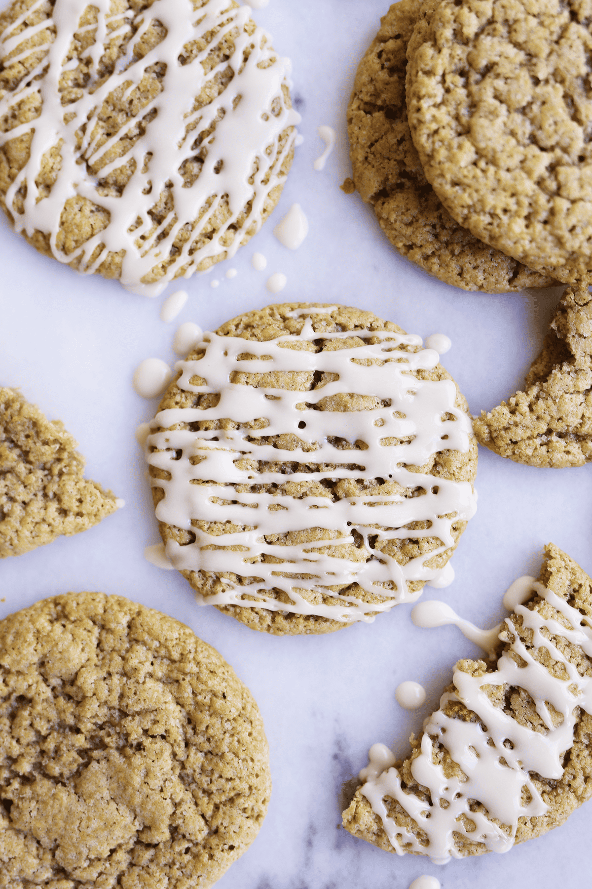 These Chewy Apple Cider Cookies are the best fall cookies ever! They are chewy in the middle and have crisps edges, they are vegan and absolutely delicious!