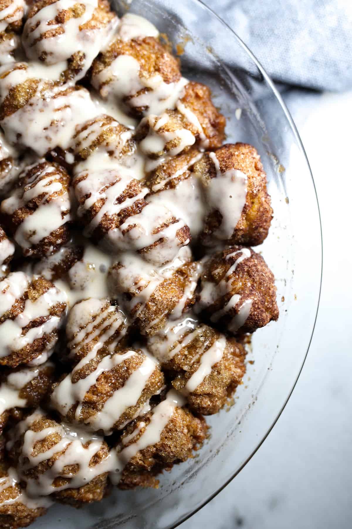 This Ginger Molasses Monkey Bread is super easy to make vegan of course and way better than the store bought artificial salt loaded biscuit! 