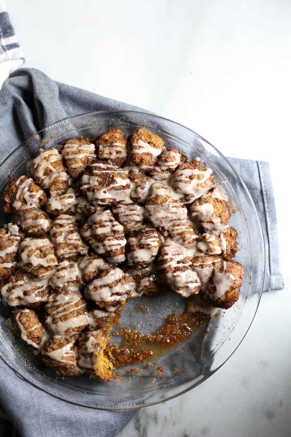 This homemade Ginger Molasses Monkey Bread is super easy to make vegan of course and way better than the store bought artificial salt loaded biscuit! 
