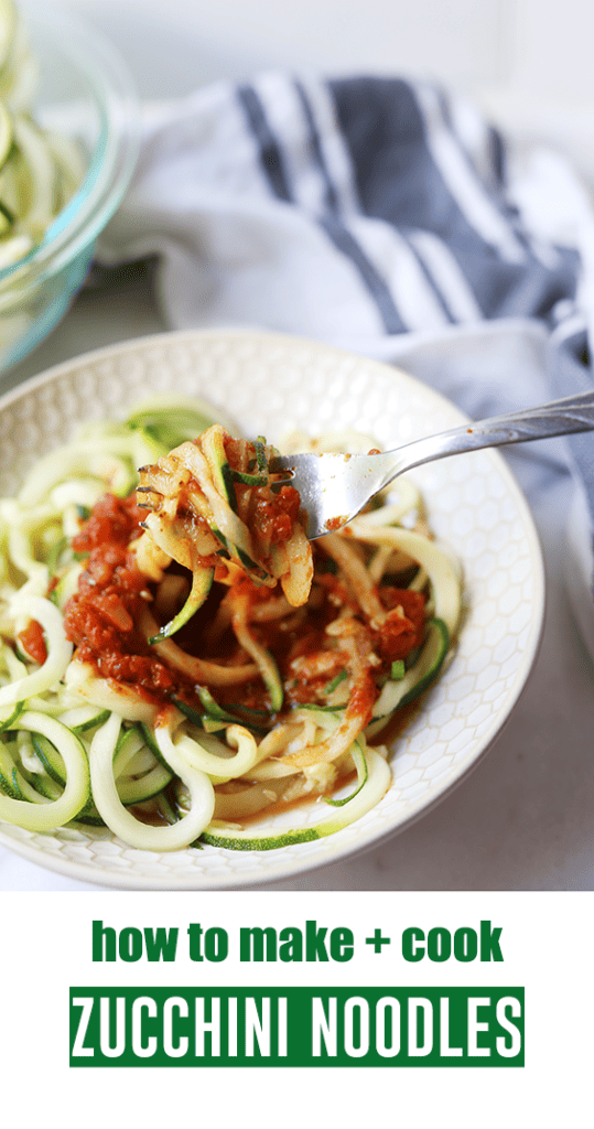 4 Ways to Make Zoodles and How to Cook Them