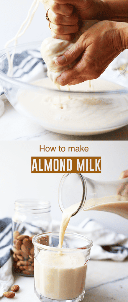 how to make dairy free almond milk at home