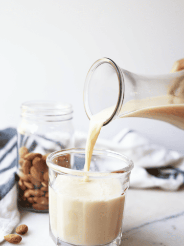 how to make almond milk