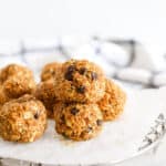 1200 x 1200 image for Pumpkin Energy Balls.