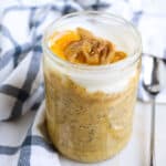 1200 x 1200 image of Pumpkin Overnight Oats.