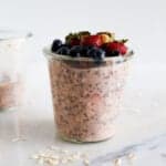 1200x1200 image of Strawberry Overnight Oats .