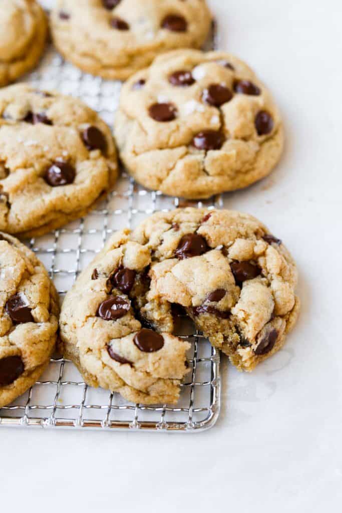 Vegan Gluten Free Chocolate Chip Cookies - Two Raspberries