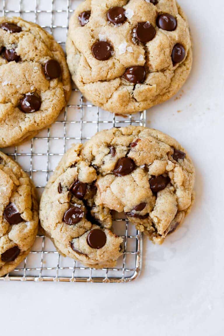 Vegan Gluten Free Chocolate Chip Cookies - Two Raspberries