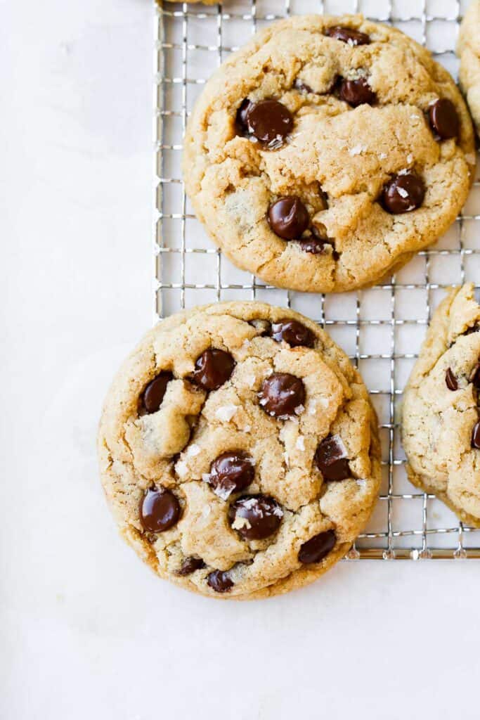 Vegan Gluten Free Chocolate Chip Cookies - Two Raspberries