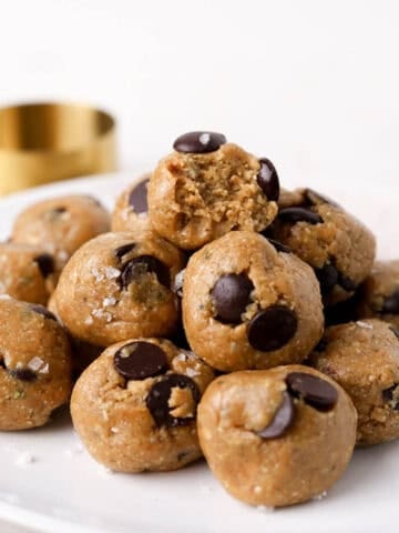 1200x1200 image of these Protein Balls cookie dough.