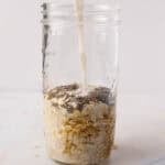 1200 x 1200 image of oats overnight.