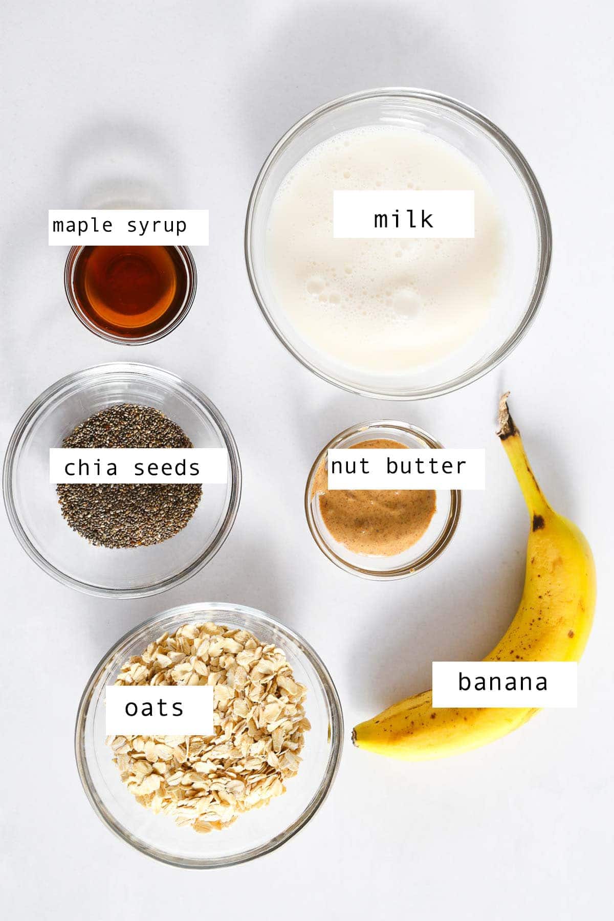 Ingredients to make this bowl.