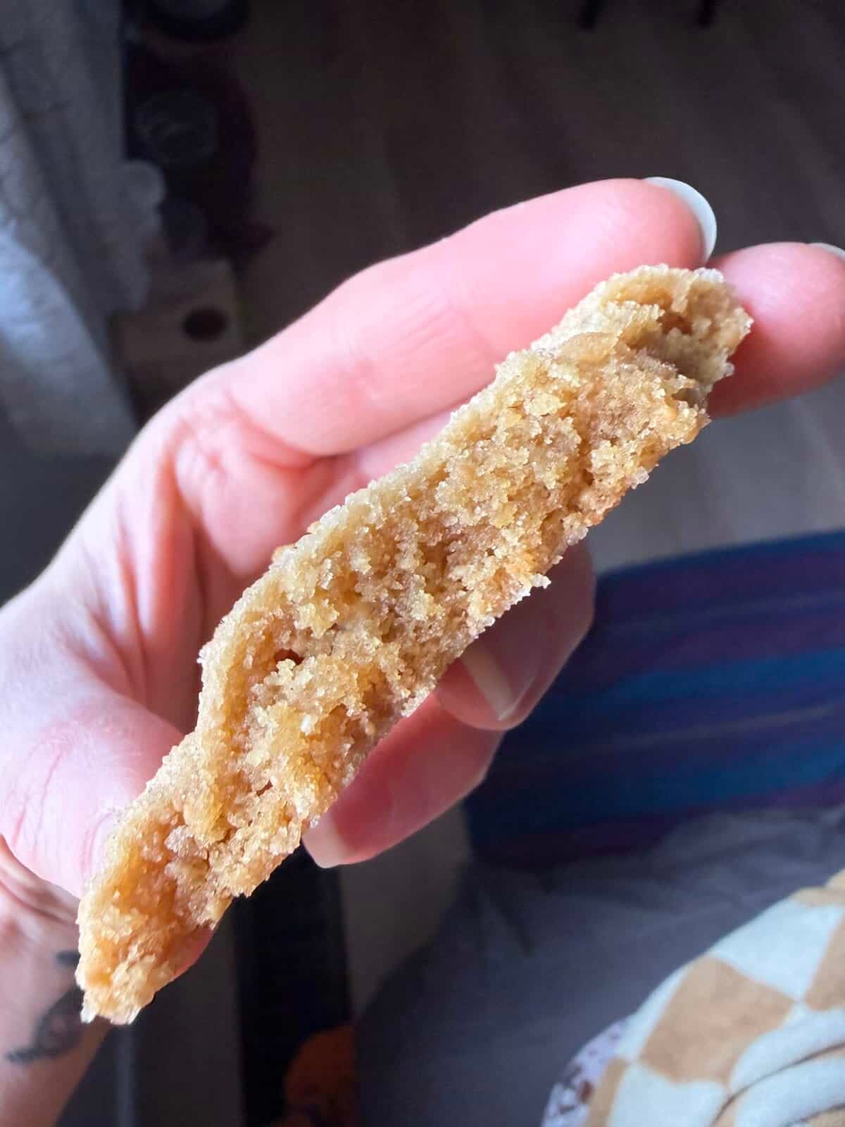 Center of peanut butter cookies recipe.